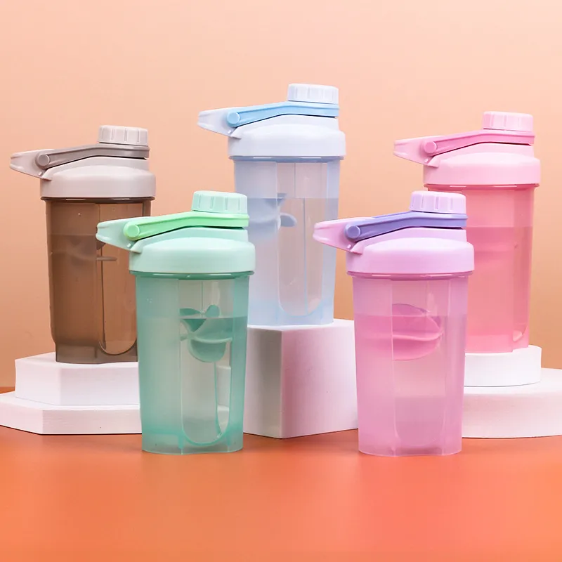 500ml Portable Protein Shaker Bottle