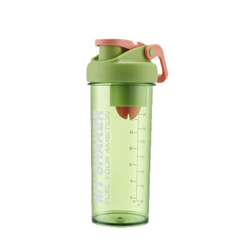Leak-Proof Shaker Bottle with Powder Compartment