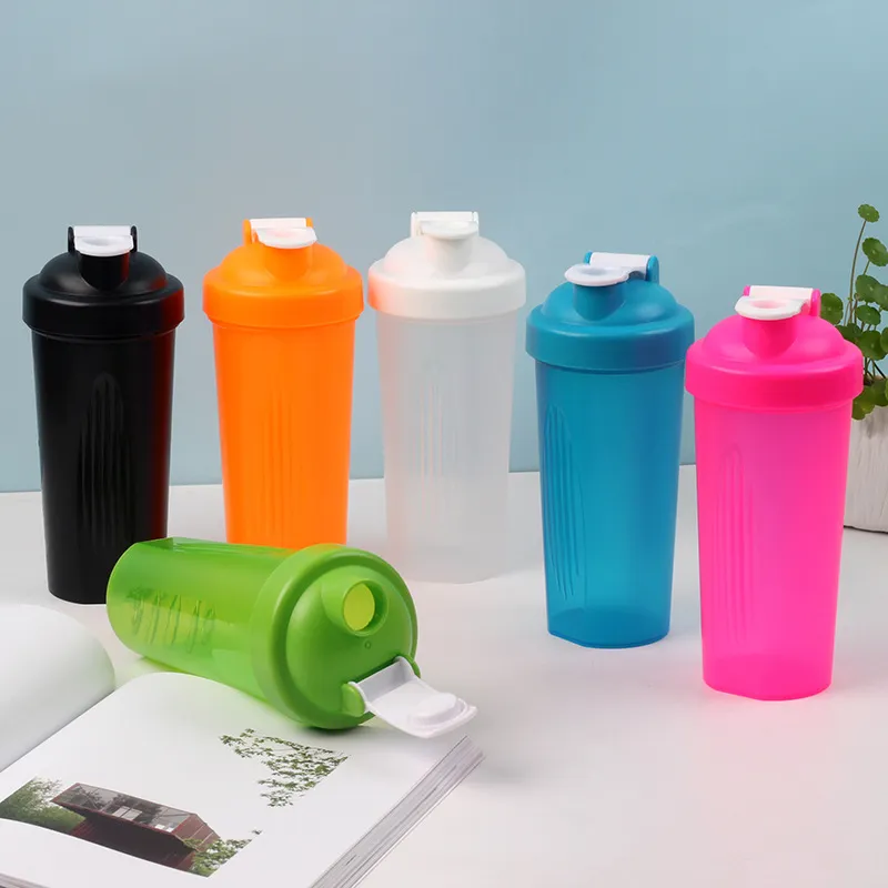 600ml Factory Direct Sports Shaker Bottle with Custom Logo