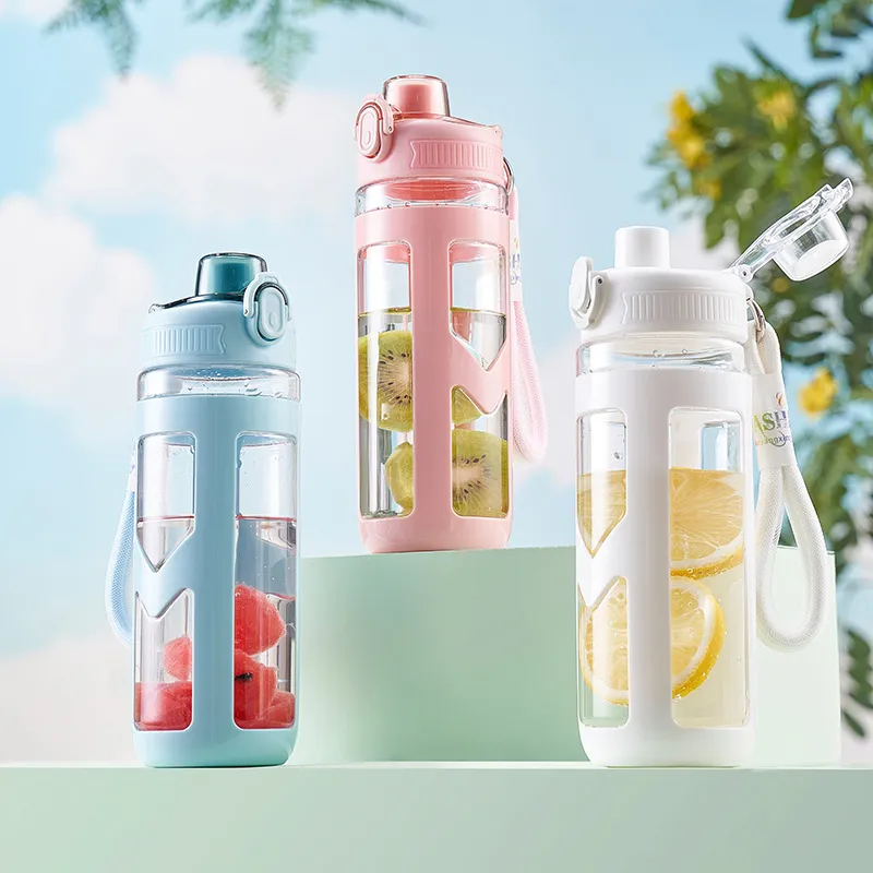 700ml Double-Layer Portable Sports "Space Cup" Water Bottle